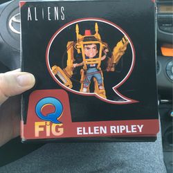 Quantum Mechanix Aliens Q Fig Ellen Ripley Power Loader Figure LV-426