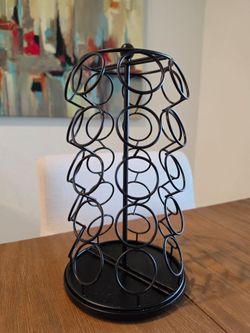 Rotating Coffee Pod Holder Tower