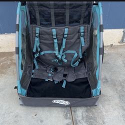 In Step 2 Seat Bicycle Trailer 