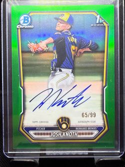 Josh Knoth Green Auto /99