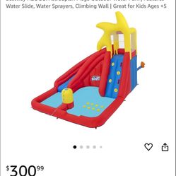 Inflatable waterslide kids