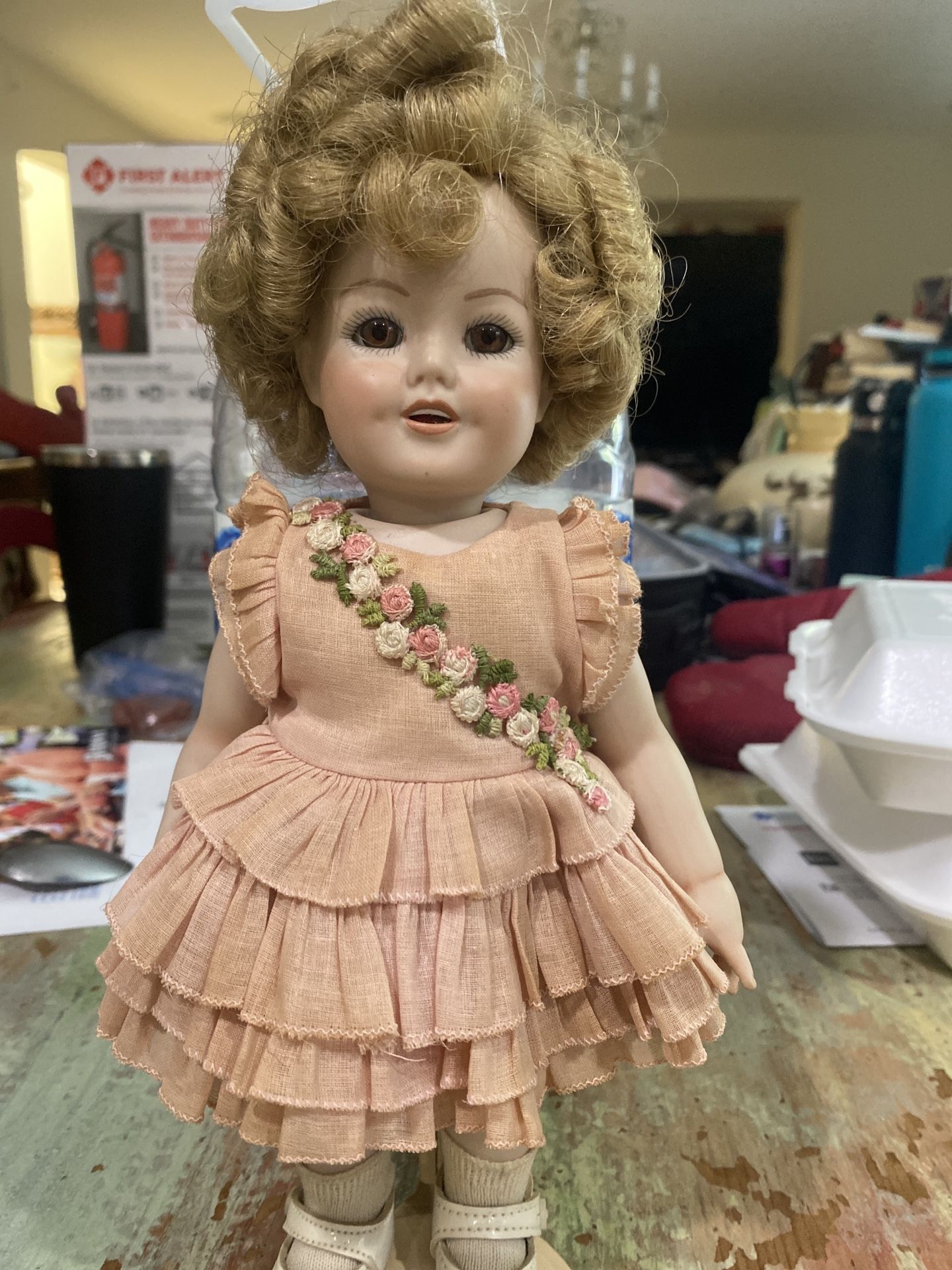 Porcelain Shirley Temple