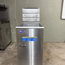 Pitco® 40D Natural Gas 40 lb. Stainless Steel Floor Fryer