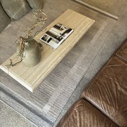 Travertine Stone Coffee Table
