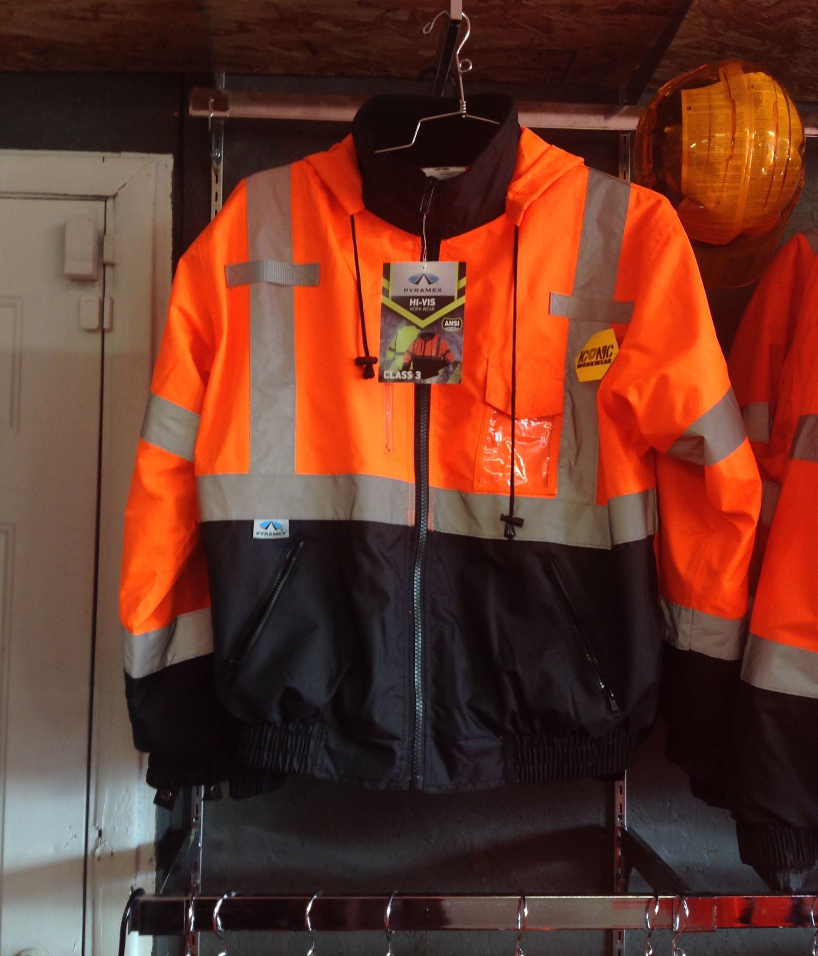 Class 3 High Visibility Safety Jacket with Removable Fleece