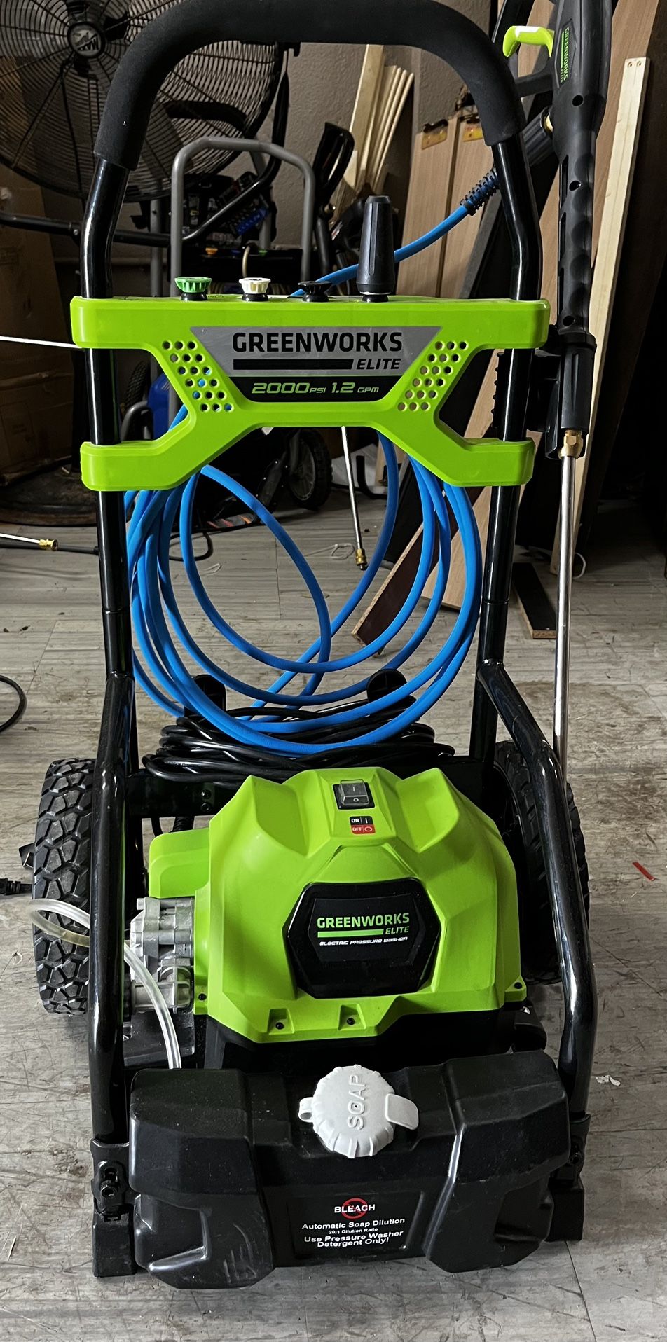 Greenworks 2000 PSI Electric Pressure Washer