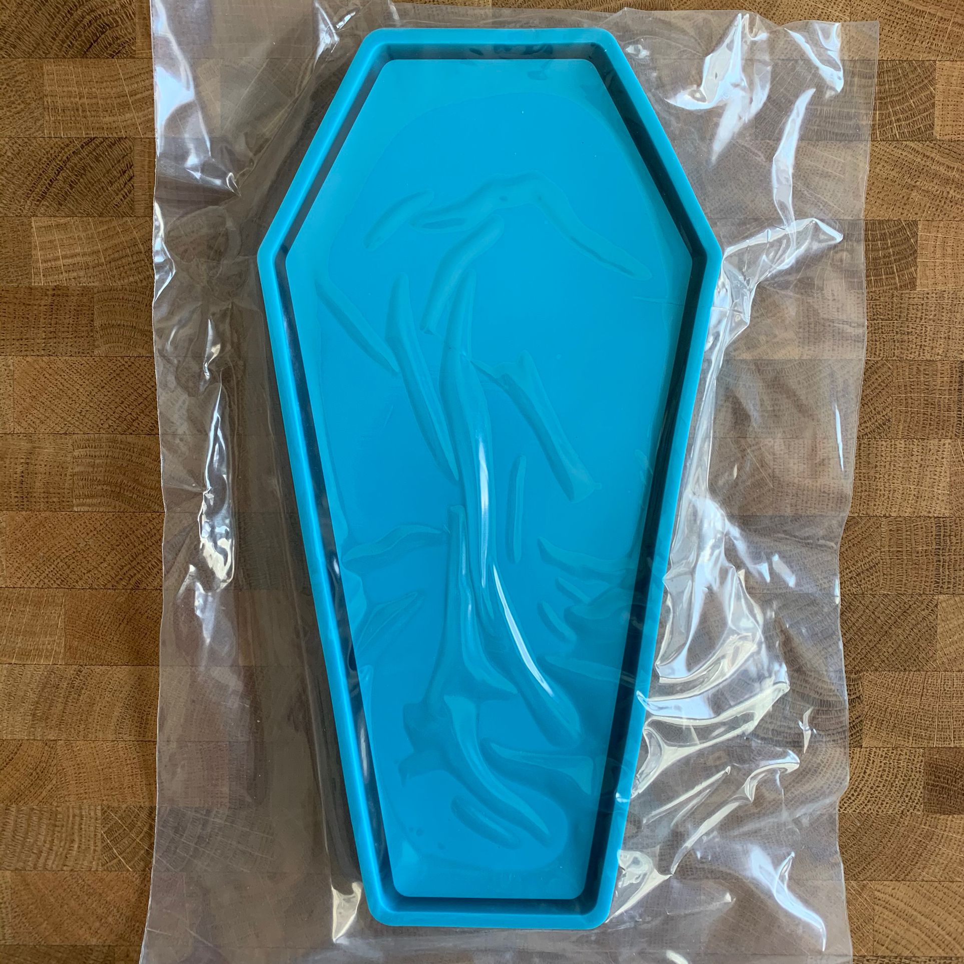 Large 10in Coffin Tray Silicone Mold