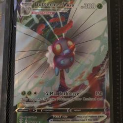 Butterfree V Max Pokémon Card 