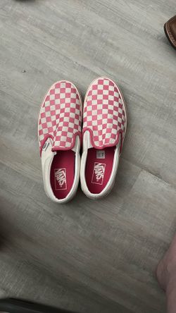 Women’s Size 10 Pink Slip On Vans