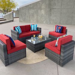 Patio Set Patio Conversation Set Outdoor Furniture 6 Pc Colors for Sale in Phoenix AZ OfferUp