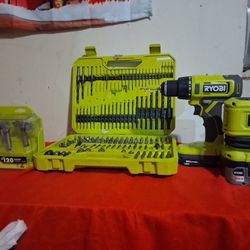Ryobi Drill And Tools