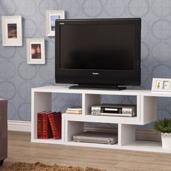 Coaster Modern Convertable Bookcase And TV Console White 800330