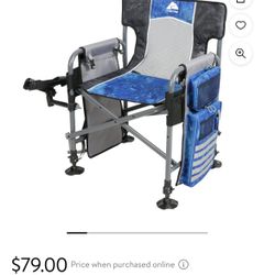 Camping Chair With Fishing Rod Holder