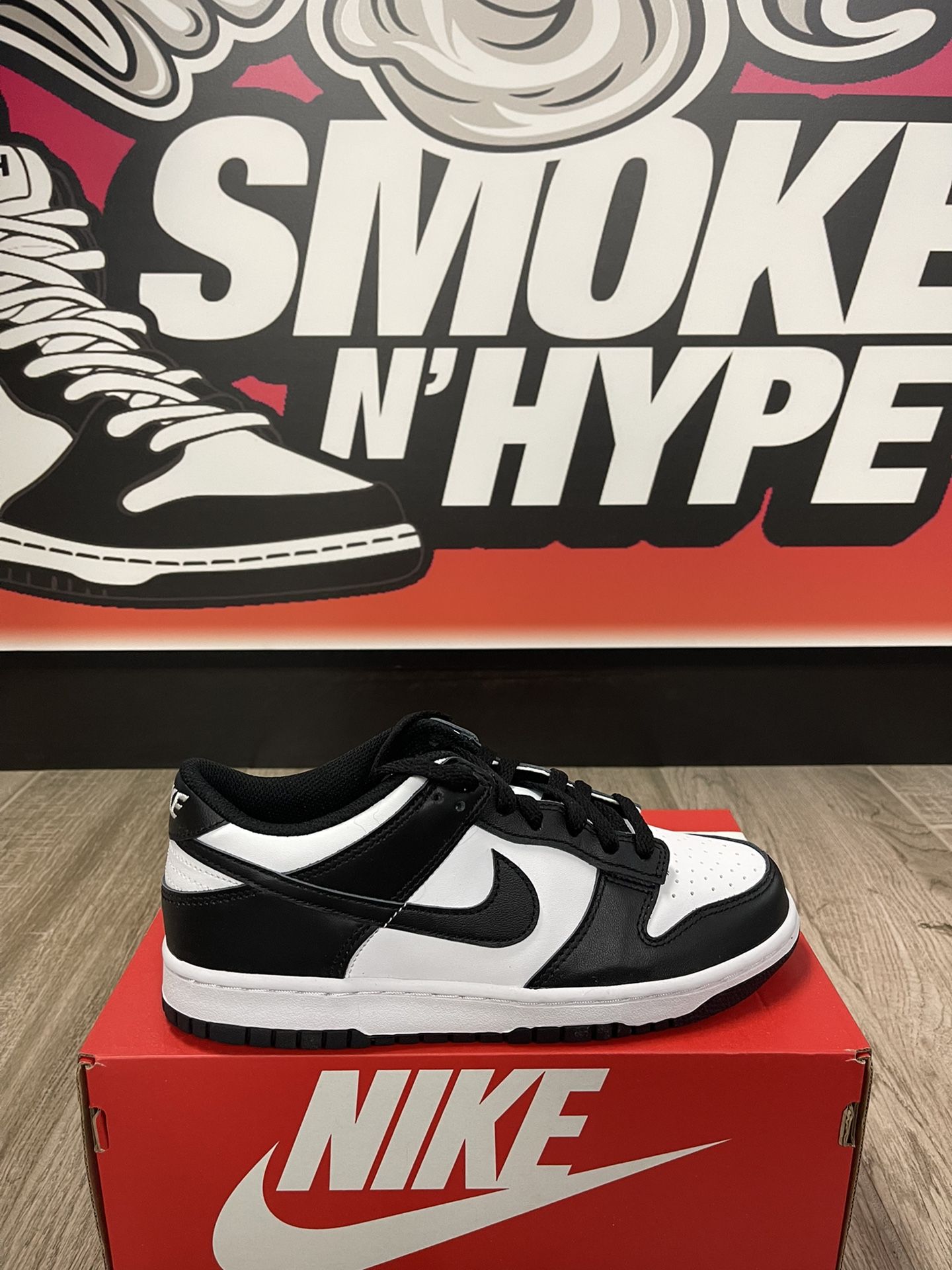 Nike Dunk Low “Panda” Size 7Y/8.5w
