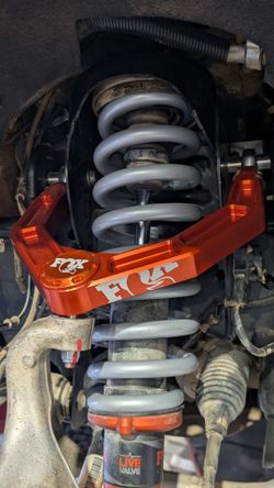 Fox Billet Upper Control Arms For Raptor (Orange)