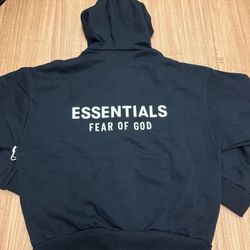 Essentials Zip Hoodie Black Fear Of God XXS to XXL Rare Find 100 Authentic