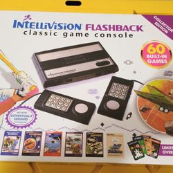 Intellivision Flashback Collector's Edition Classic Game Console With 60 Built-in Games