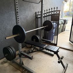Bench / Squat Rack 