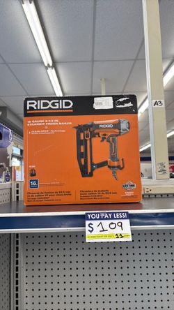 Straight finish nailer