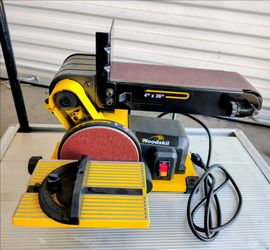 Woodskill 4" x 36" Belt & Disc Sander.  NEW