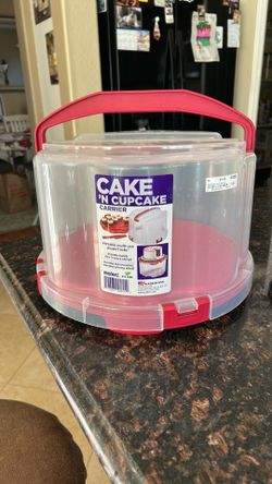 CAKE AND CUP CAKE CARRIER 