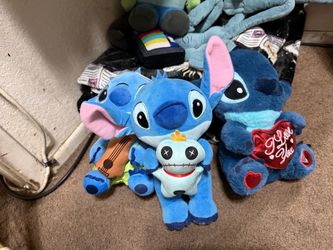 Disney Lilo & Stitch Plush Lot of 3