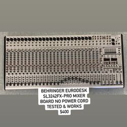Behringer Mixer Board #25943