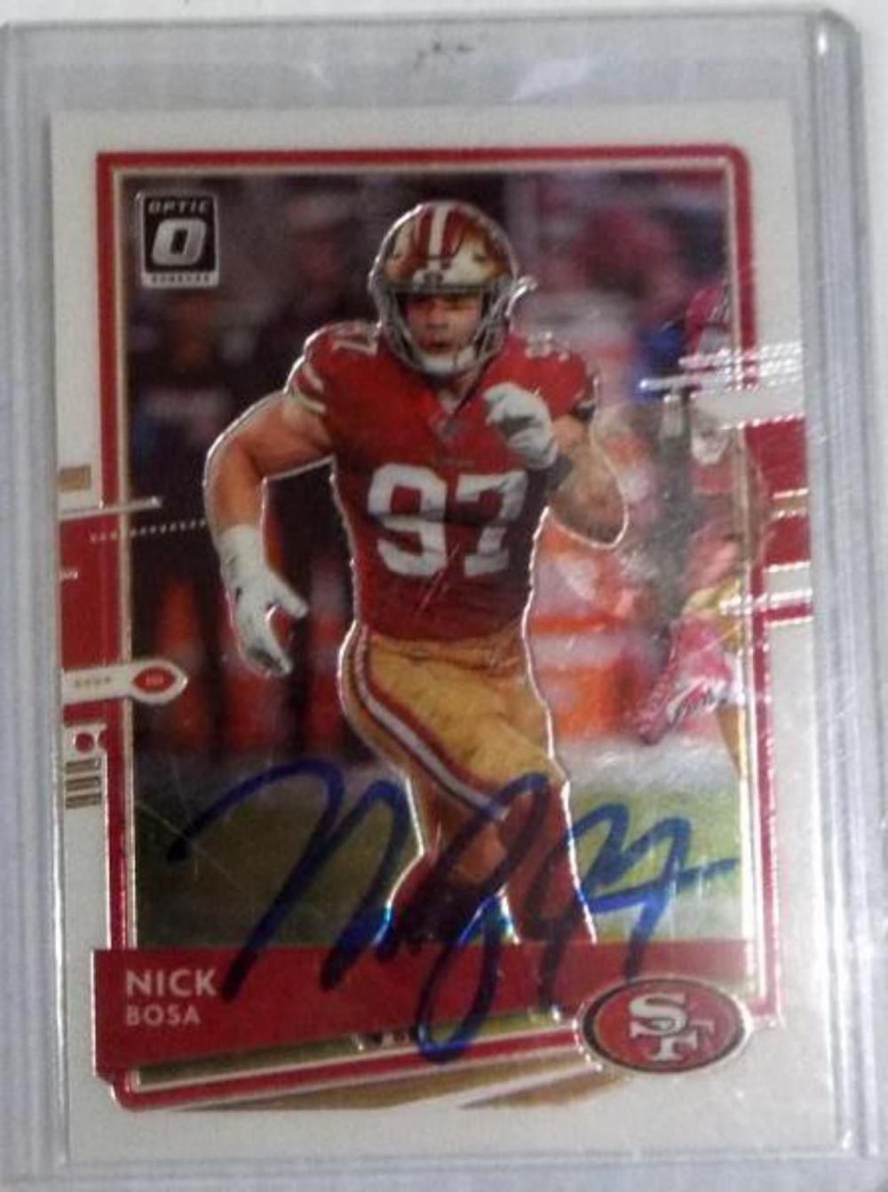 S.F. 49er Nick Bosa Signed Card