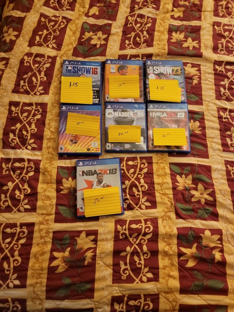Ps4 Games