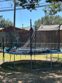 FULL sized trampoline