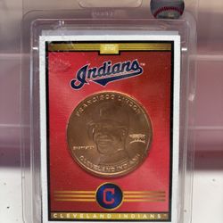 2019 Cleveland Indians Francisco Lindor Bronze Coin