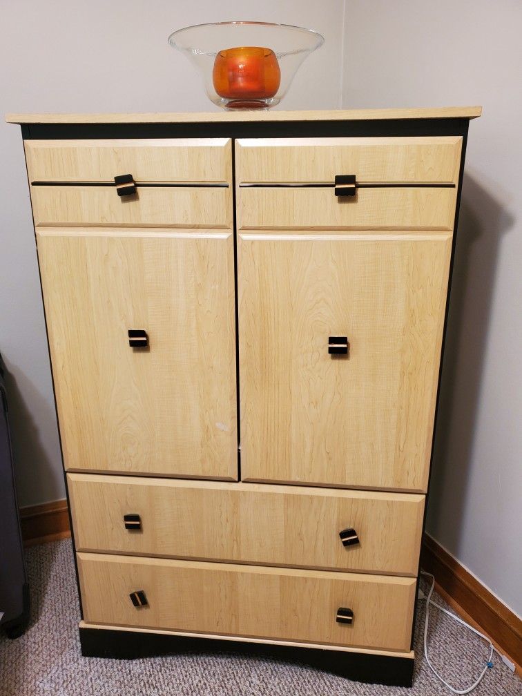 Bedroom Set Cabinet With 2 Nighstand