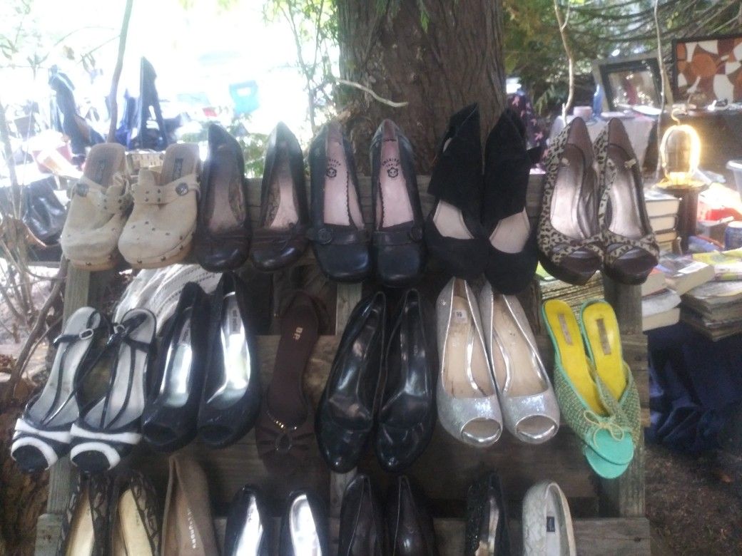 Lots Of High Heels And Wedges