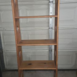 Solid Pine Heart Shelf