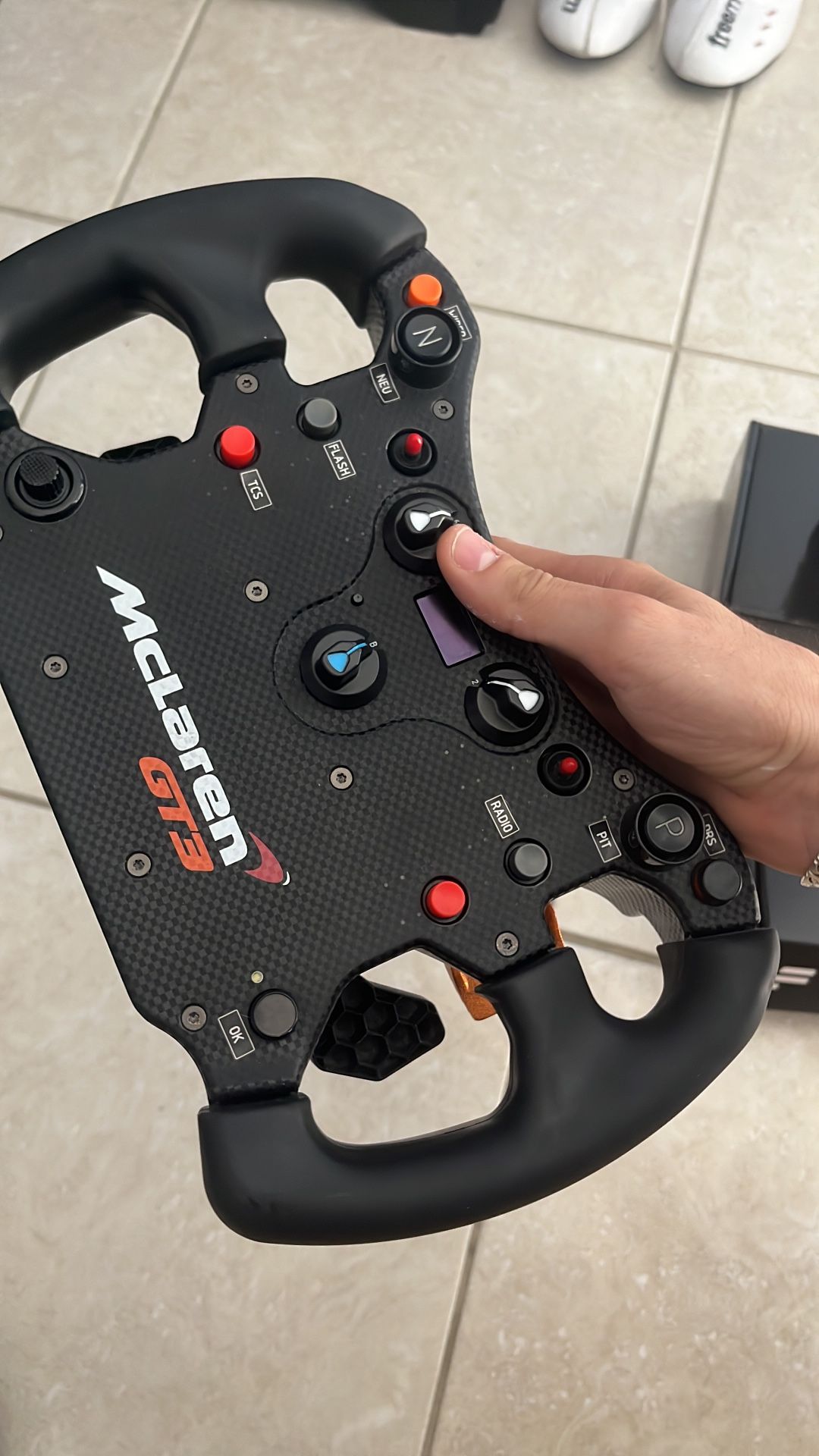 Fanatec Mclaren Gt3 Wheel