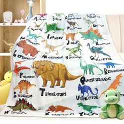 Dinosaur Blanket for Boys