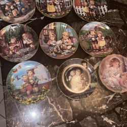 the m.i hummel plate collection “little companions”