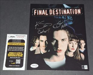 🔥 Devon Sawa and Kerr Smith autographed 8x10 JSA COA 🔥