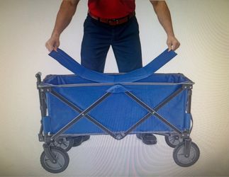 Unopened - Collapsible Utility Wagon – Heavy‑Duty