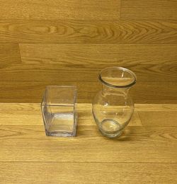 Vintage Glass Vases ($3 Both)