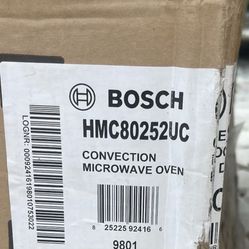 Bosch Conventional/Microwave Oven