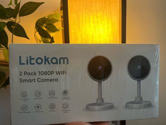 Litokam 2-Pack 1080P WiFi Smart Camera