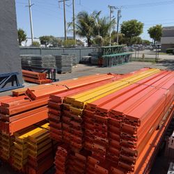 12ft Heavy Duty Pallet Rack Beams 