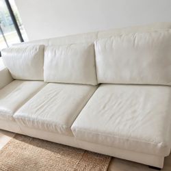 Modern White Sofa