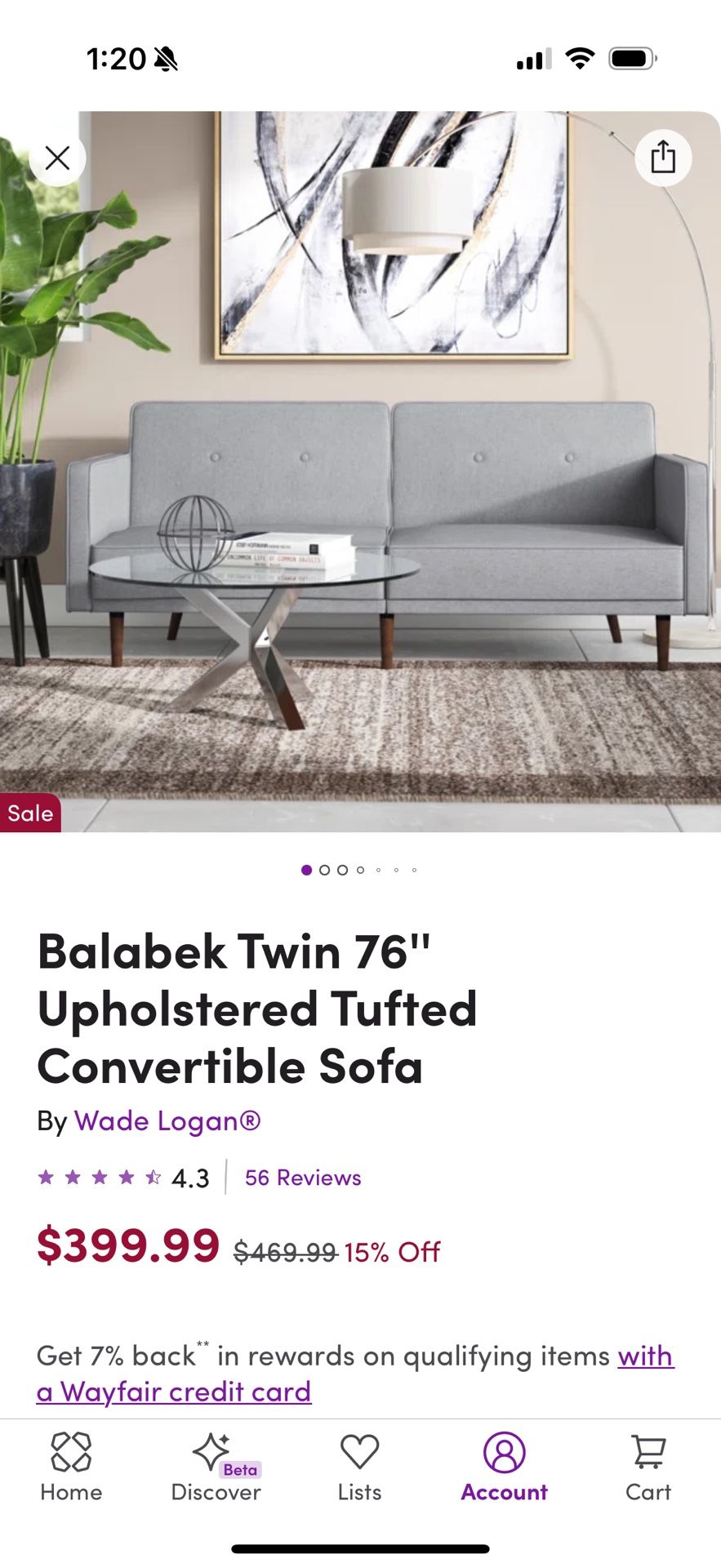 Convertible Couch