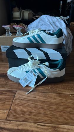 Green And White Adidas’s