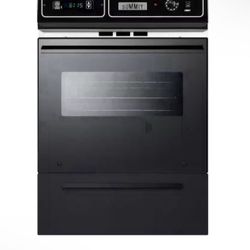 🔥 Summit Appliance 24 in. Single Gas Wall Oven in Black