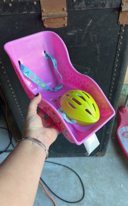 Our generation Doll Bike Seat And Helmet