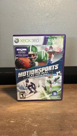 Xbox 360 Kinect motion sports play for real
