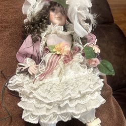 Porcelain Doll Named jada